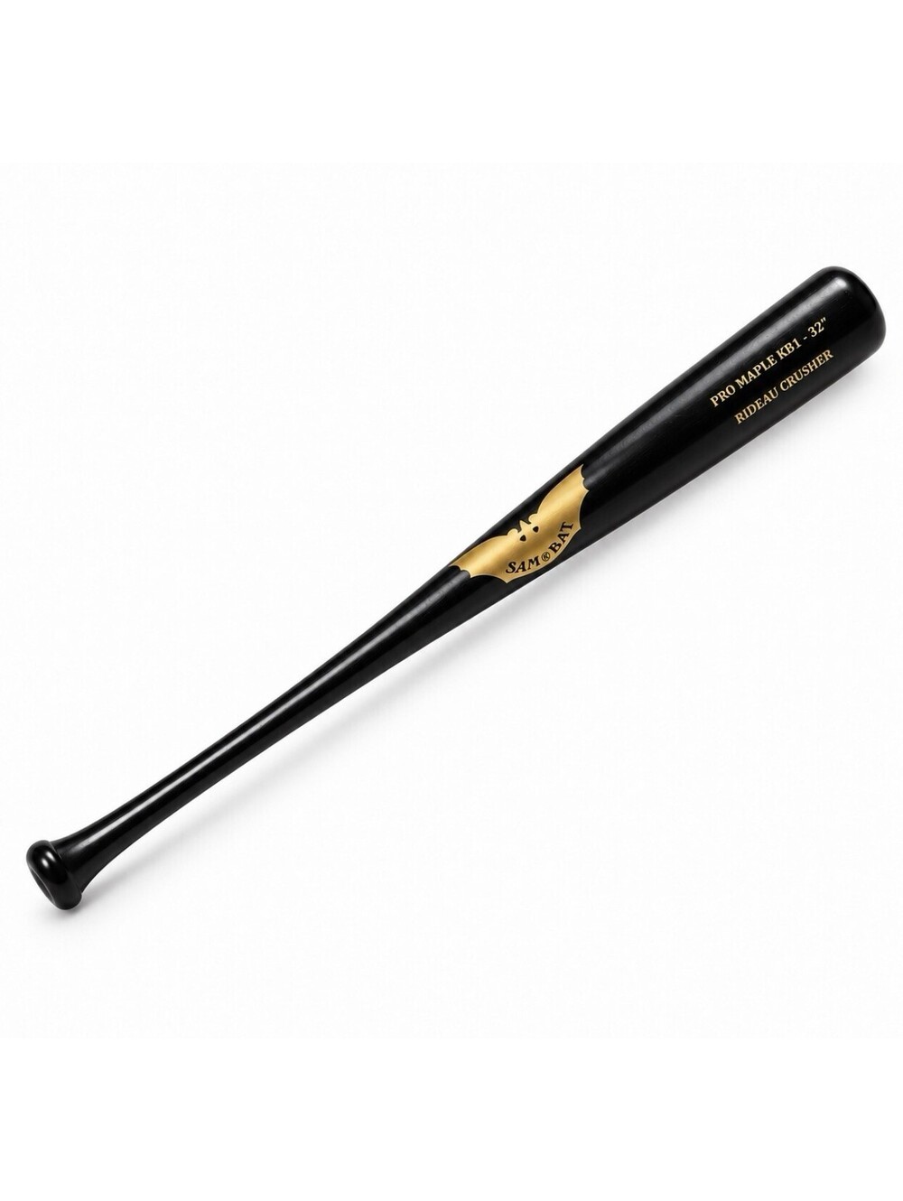SAM Bat Pro Maple KB1 Rideau Crusher 32/29 Black Wood Baseball Bat New
